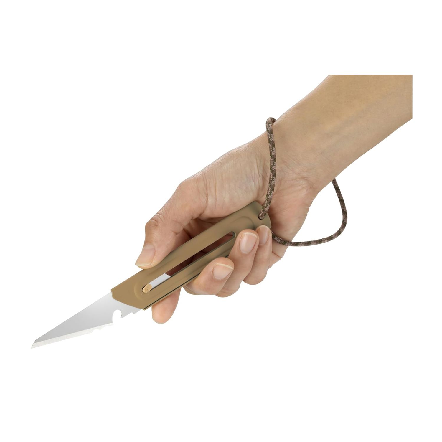 OLFA Utility Camp Knife Sand Colour